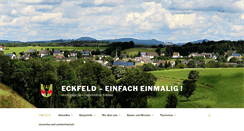 Desktop Screenshot of eckfeld.de